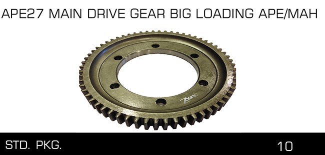 APE27 MAIN DRIVE GEAR BIG LOADING APE MAH